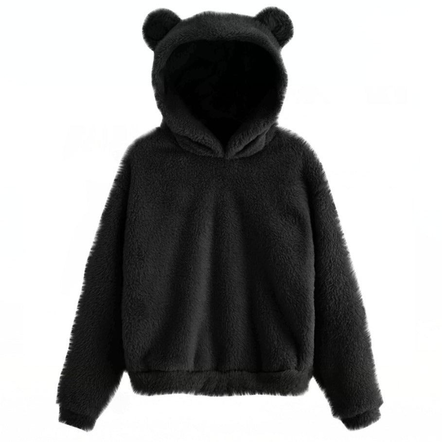 Sweat-shirt en peluche