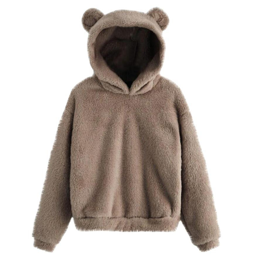 Sweat-shirt en peluche