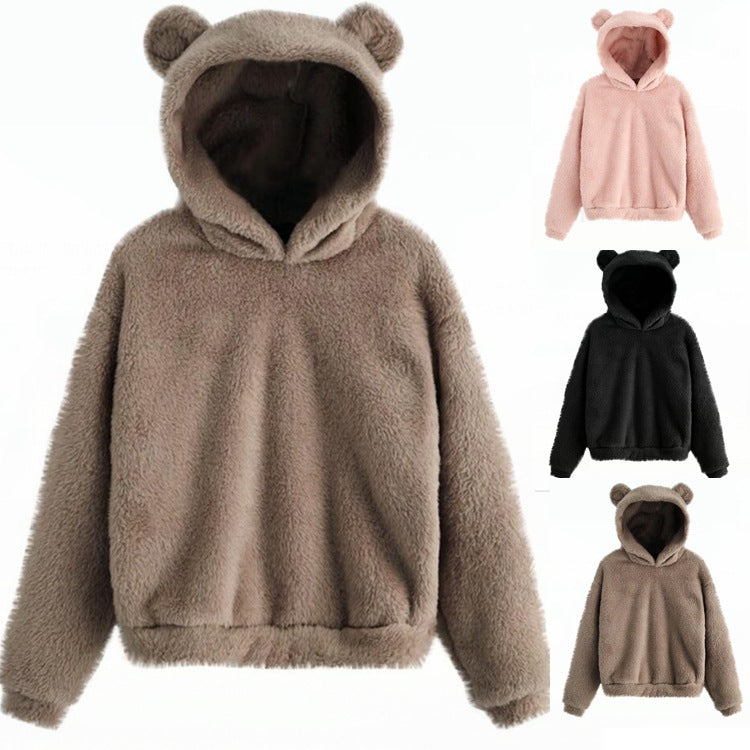Sweat-shirt en peluche
