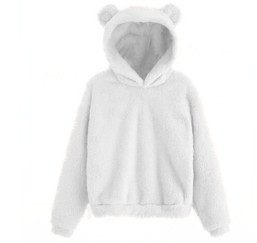 Sweat-shirt en peluche