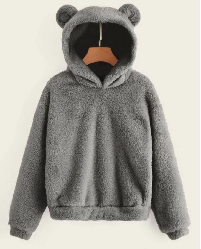 Sweat-shirt en peluche