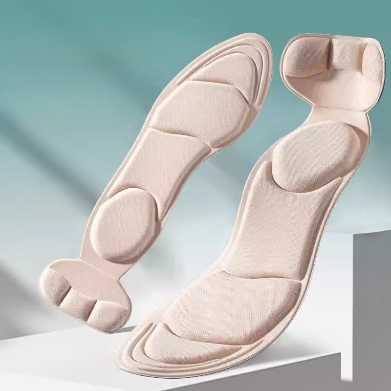 Paire de semelles intérieures en mousse chaussures, talons.