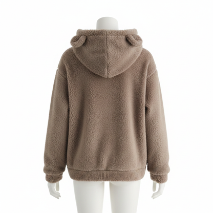 Sweat-shirt en peluche