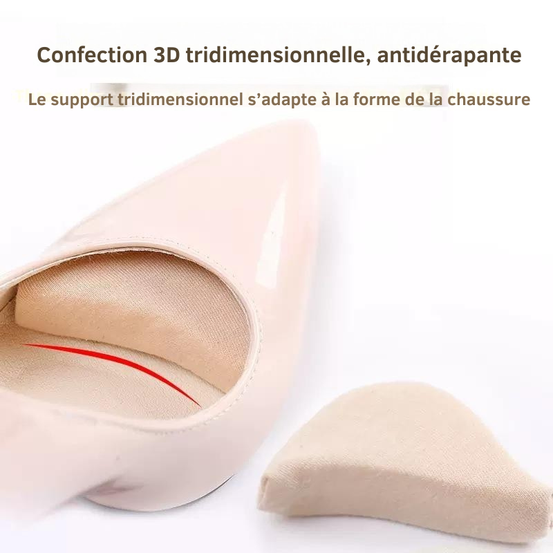 Coussinets d'insertion avant-pied en éponge pour femmes