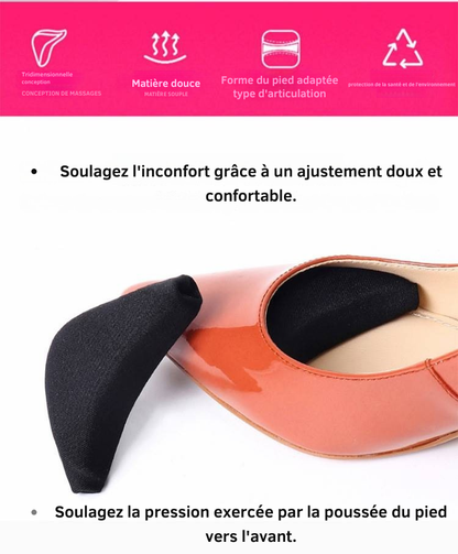 Coussinets d'insertion avant-pied en éponge pour femmes